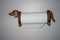 Dachshund paper towel holder handcrafted, for all Doxie lovers
