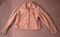 Bagatelle Suede Leather Jacket * ladies small