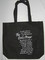 Lords Prayer religious black canvas bag