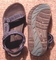 Kids size 3K teva hurricane sandals * blue/black