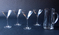 Glass Martini Set - With Pitcher and 4 Glasses