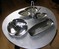 Retro Chrome Serving Trays/ Dishes