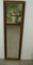 Vintage, Wall Mirror w/Flower Bouquet