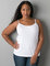 NEW Lane Bryant 14/16 White Stretch Cami Camisole