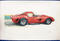 Ferrari 250 GTO print of Chuck Queener watercolor painting