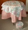 Matching Hat Box, Curtain & Tablecloth !!