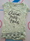 Aeropostale green flower shirt ~ junior XL