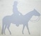 Western Pleasure Rider, Silver Decals