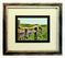 Fence and Field Giclée Double Matted Framed Print