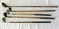 5 Vtg Golf Clubs: Niblick, Taylor, Wilson, Great Lakes