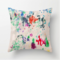 Monet Water Color Inspired 20" by 20" Pillow Cover