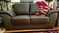 Love seat: Top Grain Leather - Abbyson Living Ashton Brown