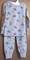 2T Teddy Bear Football Waffle Weave Winter Underwear