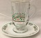 Holly Cup & Plate for Santa's Milk & Cookies
