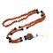 Mogul Mala Beads Black Onyx Rudraksha Moon Stone Prayer