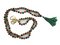 Pranic Om Green Jade Prayer Beads Japamala Yoga Mala Necklace