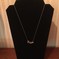 Necklace - 14kt "Tupperware" with 14 diamonds