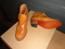 Women's half cowboy boots
