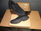 black swede walking shoes