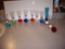 GLASSES WITH BUBBLE BALL BOTTOM