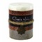 CASSIS NOIR MOROCCAN PILLAR CANDLE 3X4 set of 4