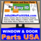 Window and Door Hardware - All Brands All Parts Free ID
