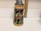 Estate German (c.1900) Couple Character Earthenware Stein
