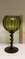 Estate 1950’s Retro Vintage Décor Avocado Green Glass
