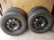Four 15" Goodyear Winter Tires