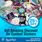 Get Amazing 25% Discount On Custom Stickers | RegaloPrint
