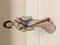 Estate Japanese Geisha Hand Painted & Unglazed