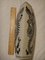 Estate Chinese Three (Triangle) Corner Etched Unglazed Vase