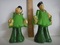 Estate Chinese Hand Made & Painted Couple