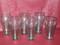 6 Cocoa-Cola glasses