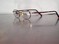 older child's EYEGLASSES 43-18 size with gold wire frame