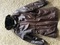 brown leather jacket