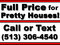 FULL PRICE for YOUR PRETTY HOUSE