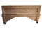 Antique Indian Bench Table Salvaged Welcome Gate Solid Wood Teak