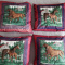 5 Cushions.