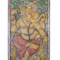 Dancing Ganesha Barn Door From Carved Wood