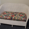 Vintage Wicker Settee