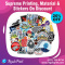 Supreme Printing, Material & Stickers On 20% Discount