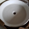 SINK: Kraus Ceramic White Ceramic Vessel Round Bathroom Sink