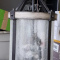 Light: Pendant-Rustic Seeded Glass Cylinder