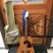 FG-45 Yahama guitar and accessories