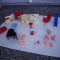LOT SALE OF DOLL FURNITURE 2 PICTURES