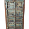 Rustic Blue Armoire, Vintage Indian Elephants