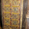Vintage Jharokha Barndoors Yellow Floral Rustic Boho