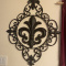 Fleur-de-Lis Metal deco
