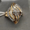 Ring: Diamond Cocktail Ring 10K